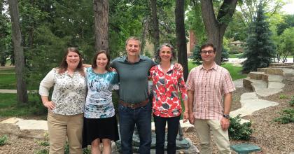 The NIACS and CSU team at the Forest Action Plan workshop. 