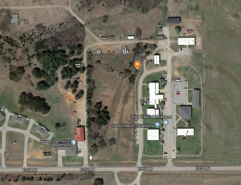 Map showing location of wetland restoration project