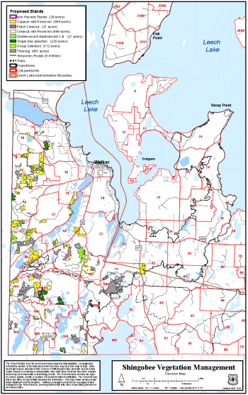 The Shingobee Project includes land within the Leech Lake Band of Ojibwe reservation boundary. 