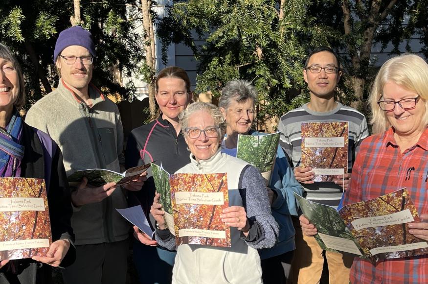 Friends of Native Trees in Takoma group photo